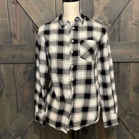 a new day Tops - 4/$25 Flannel button down